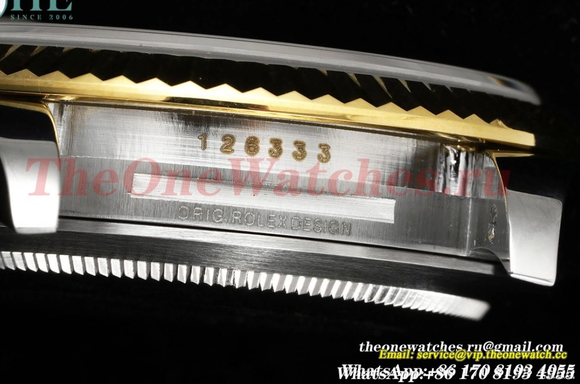 126333 SS Oyster GMF Stk 41MM Datejust 904L Grey YG VR3235 0322